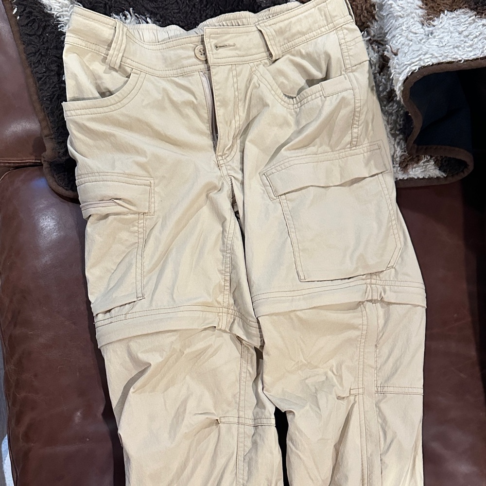 REI Tan Sahara Hiking Pants petite